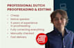 proofread and correct your dutch documents and texts