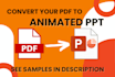 professionally design and convert pdf to ppt