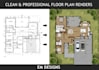 render your floor plans into realistic photoshop renders