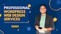 do professional wordpress web design services within 24hr