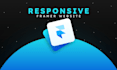 design responsive framer website
