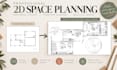 create a professional 2d floor plan with space planning