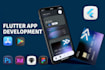 do custom flutter mobile app development, ios and android app using flutter