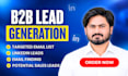 expert linkedin b2b lead generation and email list building