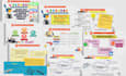 design a professional présentation in french and english