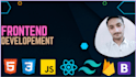 be your frontend web developer using react, HTML, CSS, bootstrap, javascript
