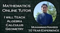 be your calculus, algebra and geometry tutor