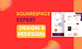 build website squarespace or redesign or squarespace seo