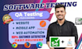 qa and review your website or app for bugs and usability