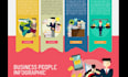 design professional info graphic, all charts, flow process