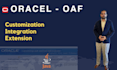 do customization and extension in oaf