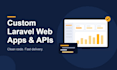 develop custom laravel web applications, apis and fix PHP bugs
