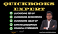 clean up quickbooks online, xero and bank reconciliation