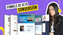 diseño de funnel ventas en kajabi, gohighlevel, clickfunnels