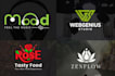 do eye catching modern logo