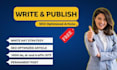 write and publish blogs on high da general site
