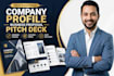 design company profile, business proposal, pitch deck