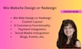design or redesign wix website