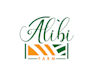 design strange suitable alibi farm logo