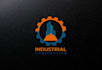 do trendy electrical, engineering, technology and tech logo