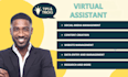 be your long term virtual assistant for any online task
