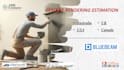 do cement rendering, stucco material takeoff, cost estimation