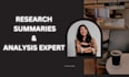 write critical analyses, meta analysis, and summaries