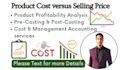 do product cost, production analysis, managerial accounting tutor