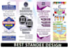 design exceptional posture flyer banner and flex professionally