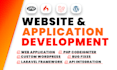 create web application and PHP website using PHP, laravel, codeigniter mysql