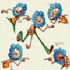 draw a professional and fun cartoon character
