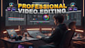 do professional and attractive youtube video editing, podcast, and vlog edits