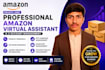 be your expert amazon fba seller central virtual assistant