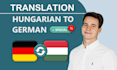 do live translating in hungarian and german