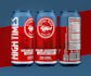 design label for beer can, bottle packaging, drink packaging