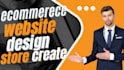 do develop ecommerce website by store create