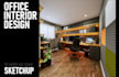 do design home office, workspace and book nook