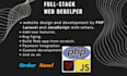php laravel developer, full stack, bug fixing, web builder