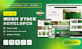 develop a custom mern stack web app