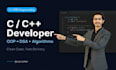 develop c cpp software solutions, fix bugs and implement oop dsa patterns