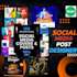 do social media post design and all post designer expert