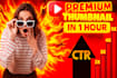 make youtube thumbnail design within 1 to 3 hours to increase your views