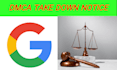 remove leaked content from google search under dmca