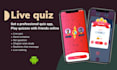develop live quiz educational android app