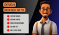 fix or redesign wordpress header, footer, mega menu or fix elementor issue