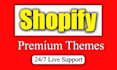 install impact icon sunrise and xtra theme in shopify