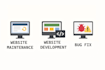 maintain, update, and fix your website