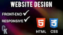 create responsive website using HTML and CSS