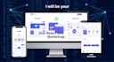 be your frontend web developer using vue, react and bootstrap