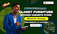 design a profitable kitchen cabinet store and modern kitchen website